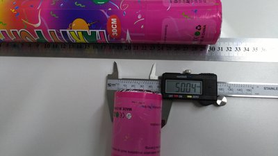 #16696 Lança Confete 40.0cm d5.0