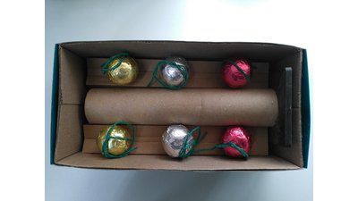 #17159 Festival shells 1.5" 6 balls