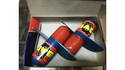 #14743 Two colors space ship