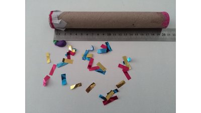 #17136 Popper toys with surprise (Big cylinder)