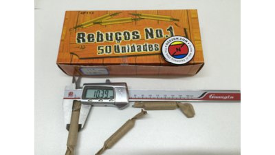 #14339 FIRECRACKERS Small Shape Craker
