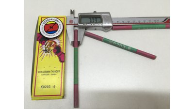 #14334 Produtos de estampido/tiro NO.3 Firecracker With 6 Banggs